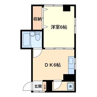 コーワハイツ【3階】の間取り