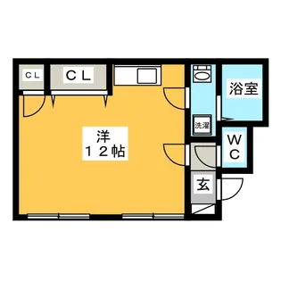 ラ・セーヌ【1階】の間取り