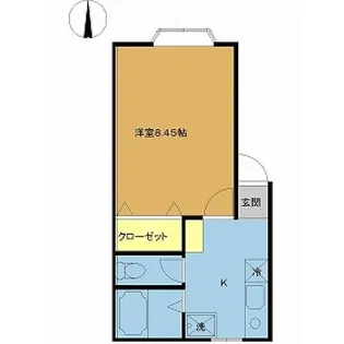 パインテイル【2階】の間取り