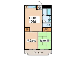 光栄マンション【3階】の間取り