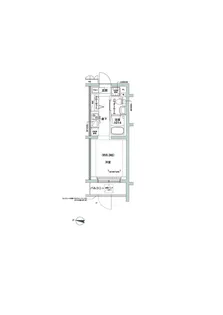 RELUXIA方南町II【1階】の間取り