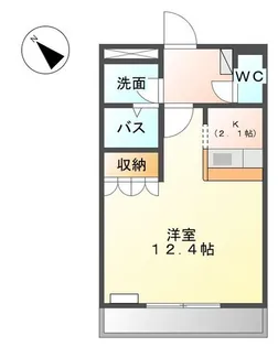 ウィンコート2【1階】の間取り