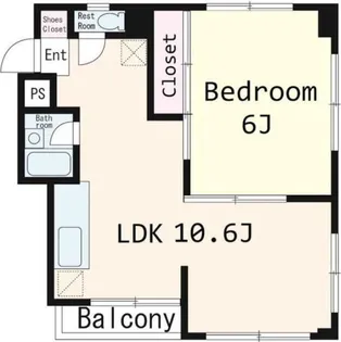 ビラエクセレント両国【2階】の間取り
