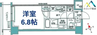 アイルプレミアム横浜サウス【9階】の間取り