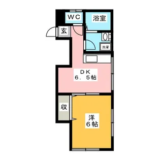 サンライフ植木1【1階】の間取り