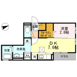アペルトサピエンティア【3階】の間取り