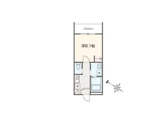MELLAS大和田【3階】の間取り