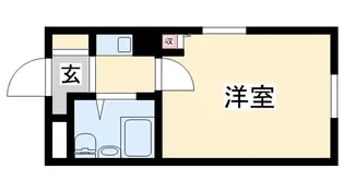 プレアール東加古川【1階】の間取り