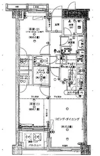 ウインベル代々木二丁目【4階】の間取り