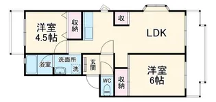 メゾン赤井【3階】の間取り