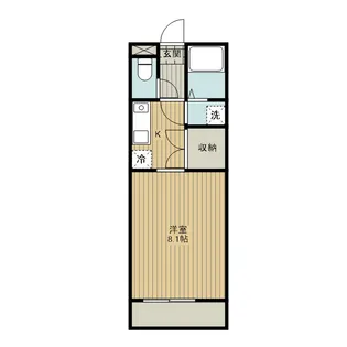 SUN HILLS GREEN【4階】の間取り