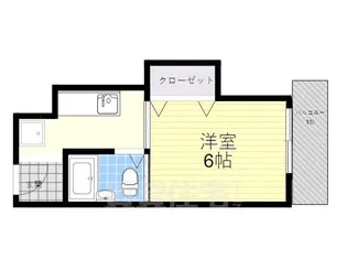 サンライフカスガ【5階】の間取り