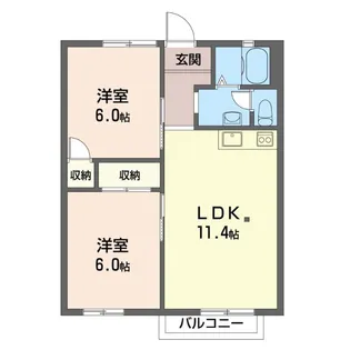 スイングハイム【2階】の間取り