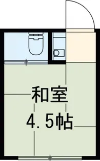 橋本荘【1階】の間取り