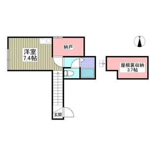 ライズ浜田山【2階】の間取り