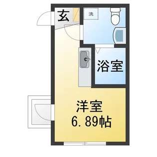アベニール本厚木【3階】の間取り
