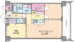 Ko Olina Gongen【6階】の間取り