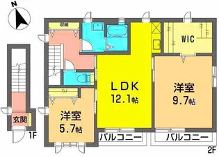 藤ビルIIの間取り