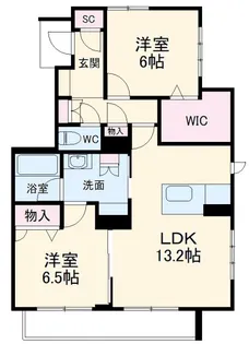 カーサタイジュ【3階】の間取り