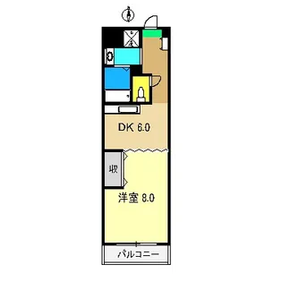 マンション・パル【3階】の間取り
