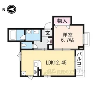 東和シャーメゾン2番館【3階】の間取り