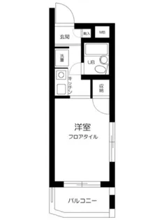 パーソネージュ目黒不動前【2階】の間取り