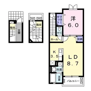 ファースト ハイツ【3階】の間取り