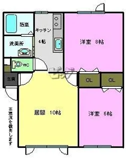 FLAT大町【1階】の間取り