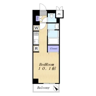 プレイアデ稲田堤【2階】の間取り