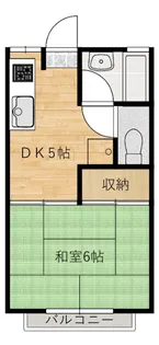 北村アパート【2階】の間取り