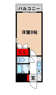 エクセルU【3階】の間取り