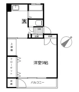 新子安コーポラス【4階】の間取り