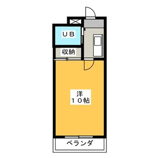 都筑マンション【4階】の間取り