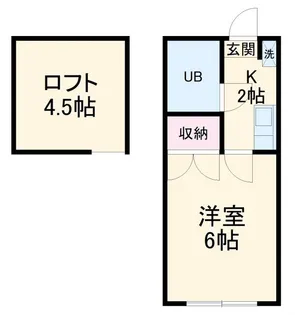 ヴィレッタ戸塚【2階】の間取り