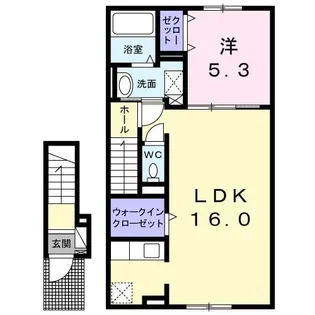 COCONUTS II【2階】の間取り
