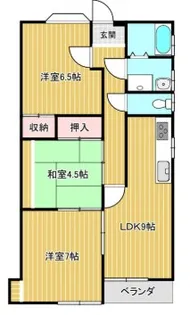 イトーハイツ【2階】の間取り