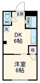 スカイハイツ【3階】の間取り