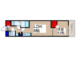 LIV水子【3階】の間取り