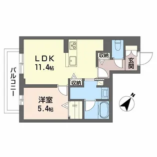プレアデス【3階】の間取り