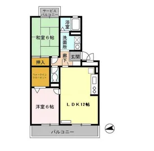パンプキンハウス【1階】の間取り