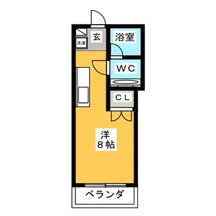 センコーナイン【4階】の間取り