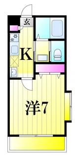 グランメゾンさくら通り【1階】の間取り