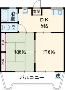 名北ビル【4階】の間取り