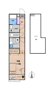 レジェンド【1階】の間取り