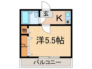 アマービレ名谷【1階】の間取り