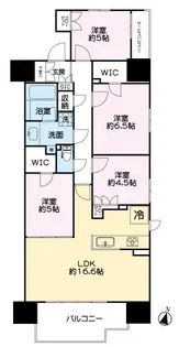 レーベン古河REFAIME【11階】の間取り