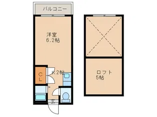 ピナクル塩原【2階】の間取り