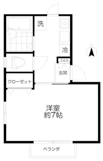 クレアール三鷹【2階】の間取り