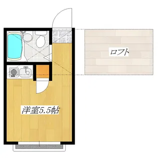 ペアパレス赤羽II【2階】の間取り