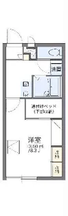 レオパレスSHIBATA【1階】の間取り